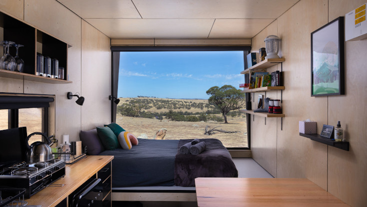 Try this cozy tiny home weekend getaway, WA for a Western Australia Day celebration